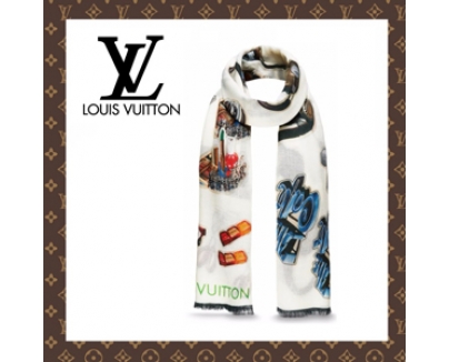 新作！LOUIS VUITTON☆ルイヴィトン マフラー スーパーコピー ETOLE STICKERS スカーフ MP1569