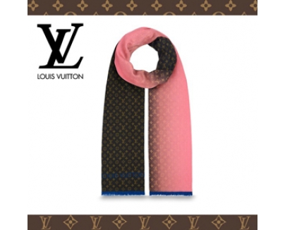 2016-17AW☆LOUIS VUITTONルイヴィトン マフラー スーパーコピー☆エトール・テリング モノグラムRose M78716