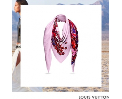 ☆LOUIS VUITTONルイヴィトン マフラー スーパーコピー ショール・モノグラム デヴォルグラム ・M70393