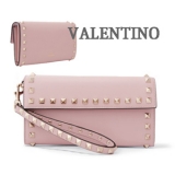 2016-17AW VALENTINO Rockstud コンチネンタルウォレッ...