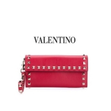 2017新作 Valentino（ヴァレンティノスーパーコピー) 長財布 レッド