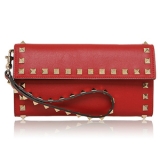 ヴァレンティノスーパーコピー VALENTINO 16AW ロックスタッド 長財...