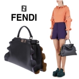 新作【フェンディスーパーコピー FENDI】フリル Wave Regular P...