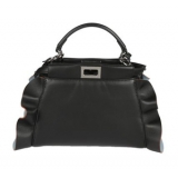 【関税・送料込】フェンディスーパーコピー Fendi Black Mini Pe...