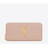 ☆SAINT LAURENTサンローランスーパーコピー モノグラムラウンドジップ...