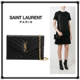 Saint Laurent サンローランスーパーコピー モノグラムショルダーバッ...
