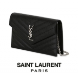 SAINT LAURENT サンローランスーパーコピー モノグラム キルト チェ...