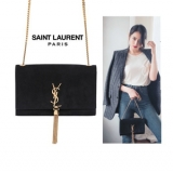 Saint Laurent(サンローランスーパーコピー)スエードショルダー ◇G...
