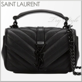 2016SS★Saint Laurent サンローランスーパーコピー ダークメタ...