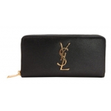 【SAINT LAURENT】サンローランスーパーコピー モノグラムラウンドファ...