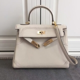 エルメスケリー コピー 28cm 内縫い HERMES Apricotパラダイス...