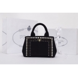プラダコピー PRADA CANAPA ハンドバッグ パパイヤオレンジ＆ゴールド...
