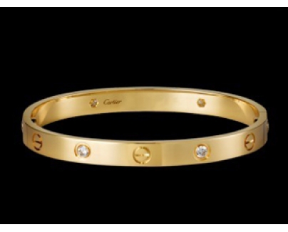 CARTIERカルティエ ブレスレット スーパーコピー 【LOVE10ブレスレットCRB6035916イエローGOLD＋ダイヤ】