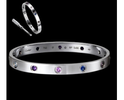 CARTIERカルティエ ブレスレット スーパーコピー 日本未入荷 【LOVEブレスレットB6036317/ストーン】