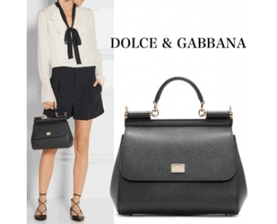 2017新作 Dolce&Gabbana(D&G)ドルチェ&ガッバーナ スーパーコピー シシリー ミディアム BB6002A100180999