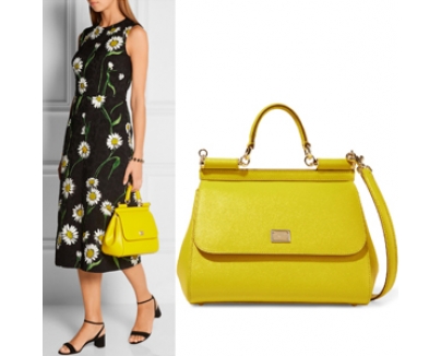Dolce&Gabbana(D&G)ドルチェ&ガッバーナ スーパーコピー 16-17AW DG180 LARGE‘SICILY’BAG IN DAUPHINE PRINT LEATHER