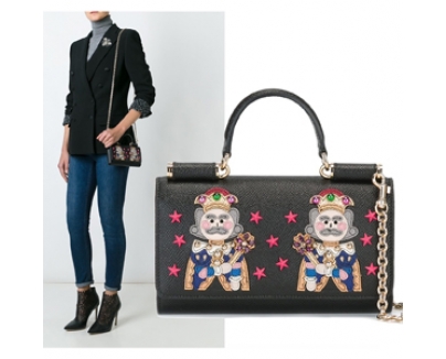 2017新作人気!(D&G)ドルチェ&ガッバーナ スーパーコピー  Dolce & Gabbana iPhone6/7 Plusホルダー付ミニバッグ BI0869AC88680999