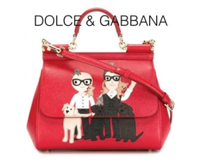 16-17AW (D&G)ドルチェ&ガッバーナ スーパーコピー Dolce & Gabbana シシリー DG FAMILY ミディアムサイズ BB6002AB50580303