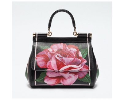2017新作人気 DOLCE & GABBANA SICILY (D&G)ドルチェ&ガッバーナ スーパーコピー ミニバッグ DAUPHINEプリントレザー BB6003AC826HN412