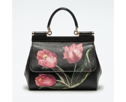 2017新作人気 SICILY Dolce&Gabbana(D&G)ドルチェ&ガッバーナ スーパーコピー バッグ DAUPHINEレザー スモールサイズ BB6003AC685HN26F