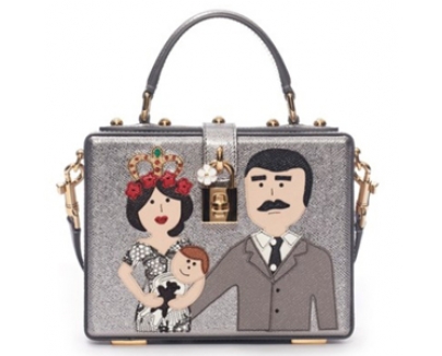 16-17AW Dolce&Gabbana(D&G)ドルチェ&ガッバーナ スーパーコピー BOX BAG DGファミリー BB5970AB51880750