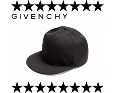 GIVENCHY(ジバンシィスーパーコピー) Star print canvas cap ロゴスター帽子黒