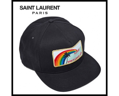 Saint Laurent サンローランスーパーコピー デニム PATCH 6 PANEL キャップ