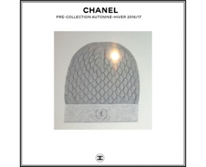 【CHANEL】シャネルスーパーコピー16B　カシミアシルクのふわふわニットキャップ A73776