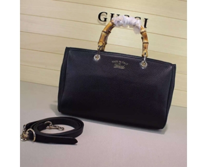 GUCCI グッチコピー 2015/16秋冬新作 2WAYトートバッグ 353126 A7M0G 1000　バンブー BAMBOO ショルダーバッグ