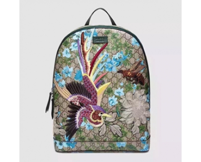 2016新作 先取り☆【GUCCI】グッチコピー gg supreme broom canvas backpack 406370 KU2KX 8967