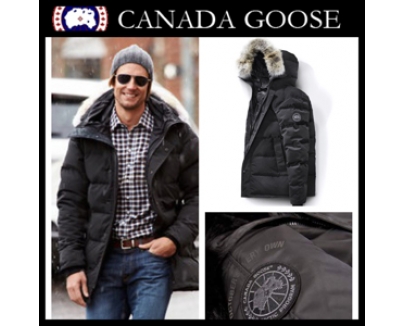 カナダグーススーパーコピー ベッカム愛用ブランド CANADA GOOSE CARSON PARKA Black Label