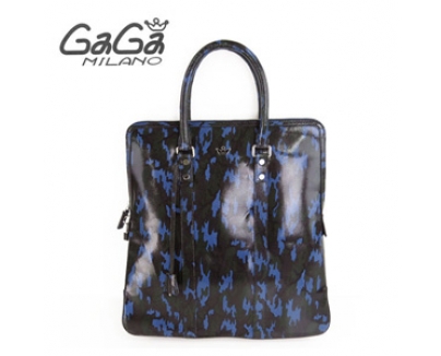 ガガミラノバッグスーパーコピー BIGBAG B03CB トートバッグ ブルーカモフラ