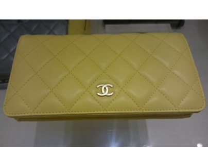CHANELシャネルスーパーコピー☆ラムスキンフラップウォレット☆ A31509 Y08140 00219