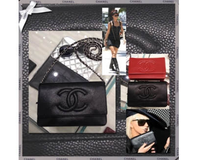 ガガ様リアーナ愛用♪チェーンウォレット☆CHANELシャネルスーパーコピー