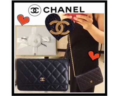 人気！【CHANEL】シャネルスーパーコピー ラムワレットチェーン A33814 Y08140 C3906