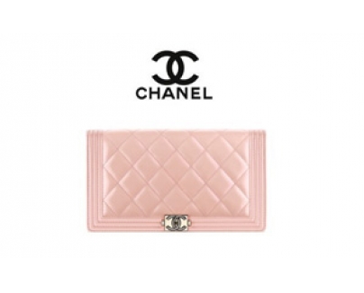 CHANELシャネルスーパーコピー☆ボーイシャネルカーフスキンフラップウォレッ A80285 Y60434 2B094