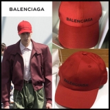 BALENCIAGAバレンシアガ スーパーコピー ロゴキャップ レッド