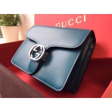2016新作 GUCCI グッチコピー ポリッシュレザーショルダーバッグ 387...