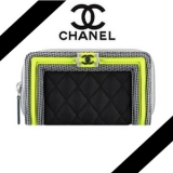 16SS/CHANELシャネルスーパーコピー/CC付メッシュジップウォレット S...
