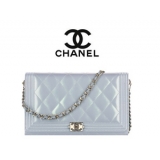 CHANELシャネルスーパーコピー☆ボーイシャネルツートンカーフスキンチェーンウ...