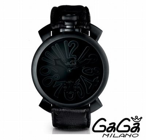ガガ ミラノ 腕時計 スーパーコピー MANUALE48MM PVD スイスメイド 5012.2S 48MM マニュアーレ ブラック
