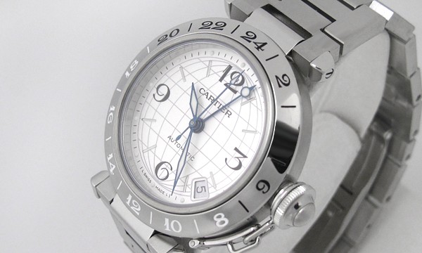 カルティエ パシャＣ メリディアン W31078M7