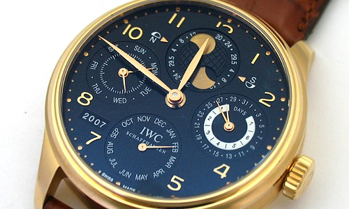 IWC ポルトギーゼ パーペチュアル IW502119 ブラック