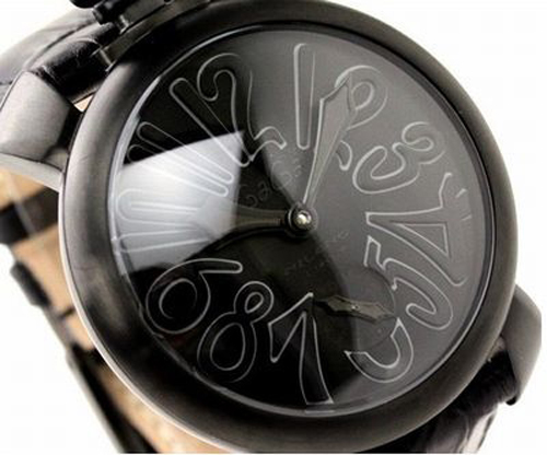 ガガ ミラノ 腕時計 スーパーコピー MANUALE48MM PVD スイスメイド 5012.2S 48MM マニュアーレ ブラック