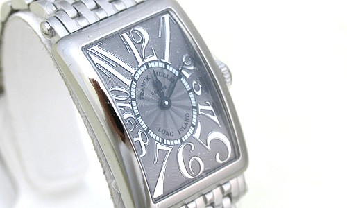 フランク・ミュラー ロングアイランド ＲＥＬＩＥＦ 902QZRELIEF グレー