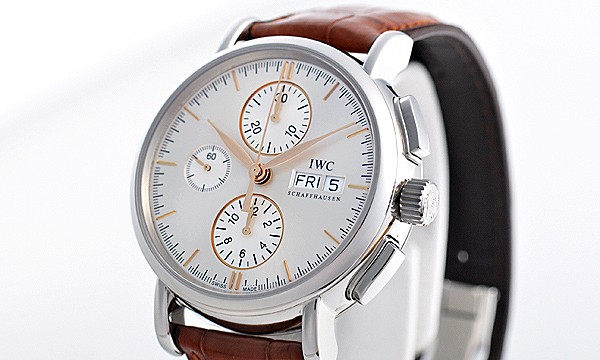 IWC ポートフィノ クロノ IW378302 シルバー