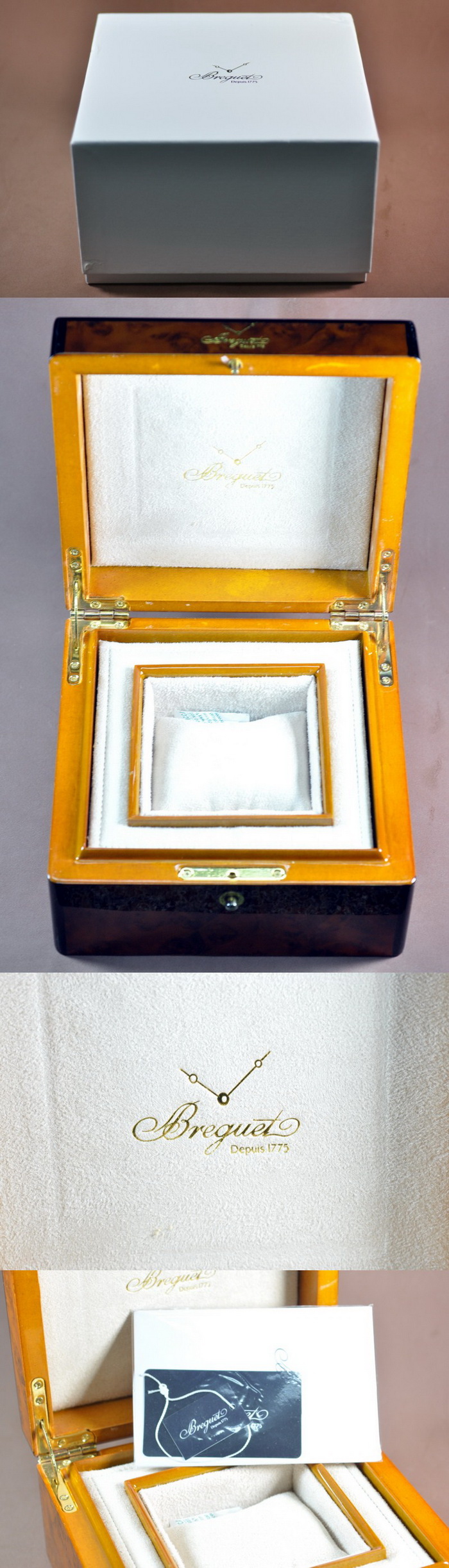 ブレゲ-Breguet-腕時計-国際保証書、純正ボックス