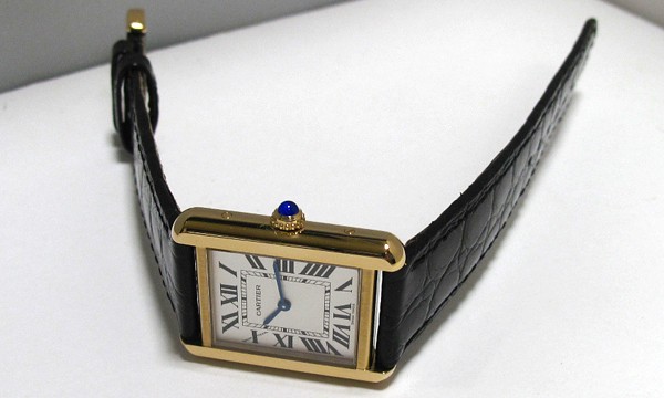 カルティエ タンクソロ ＳＭ イエローゴールド・ステンレス W1018755