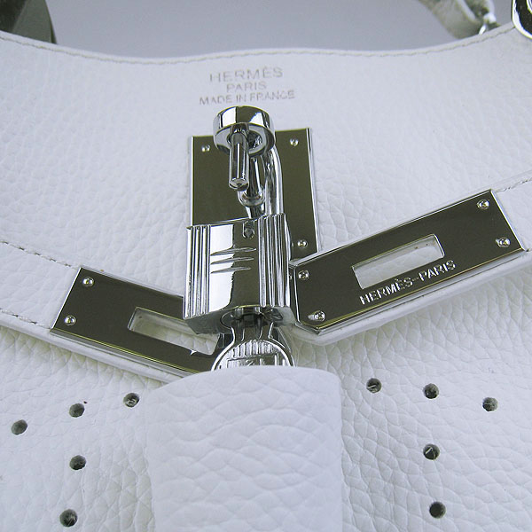 2011年HERMES・エルメス新作2WAYショルダーバッグ ホワイト hr13126