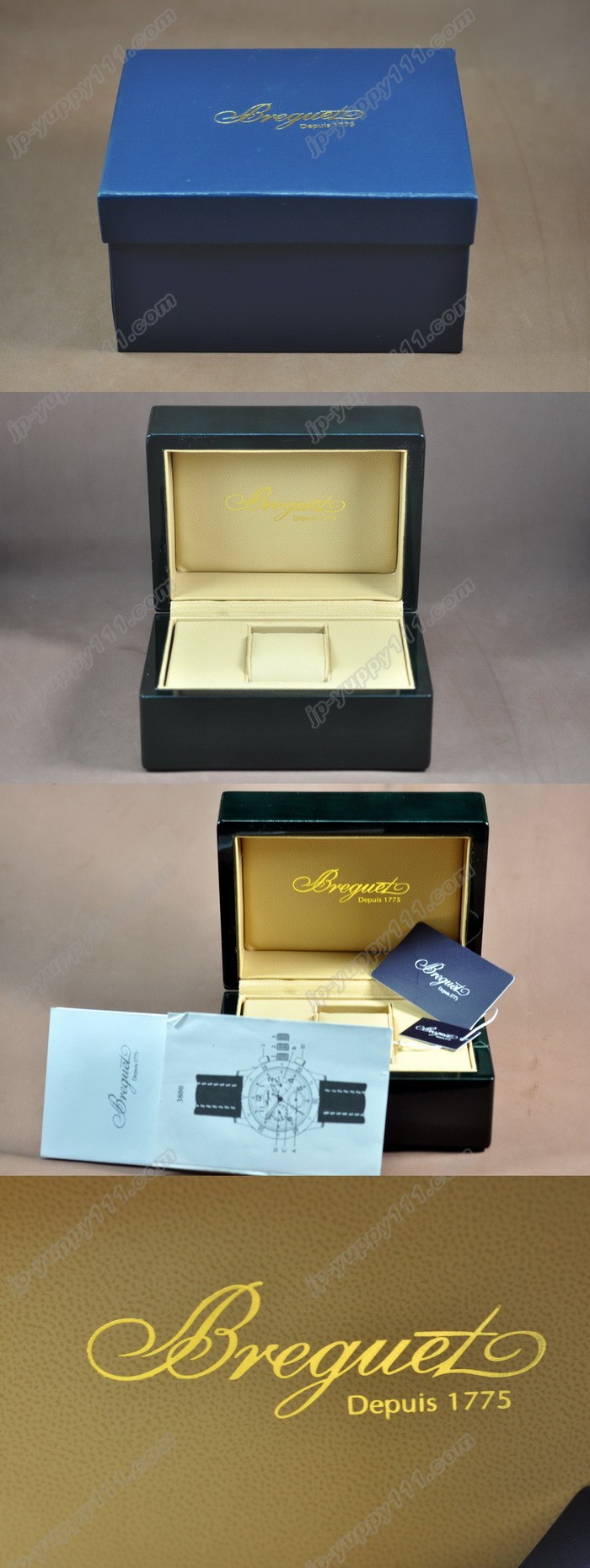 ブレゲ-Breguet-腕時計-国際保証書、純正ボックス